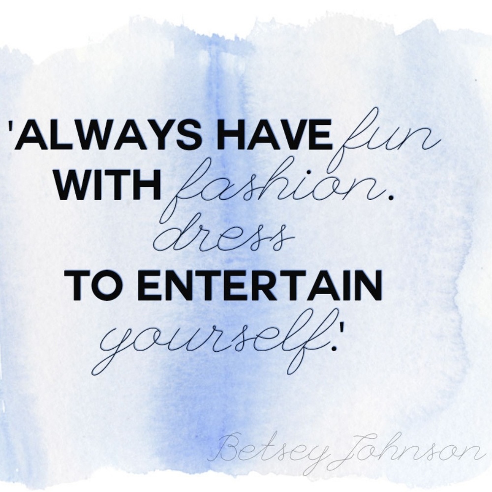 Always have fun with fashion dress to entertain